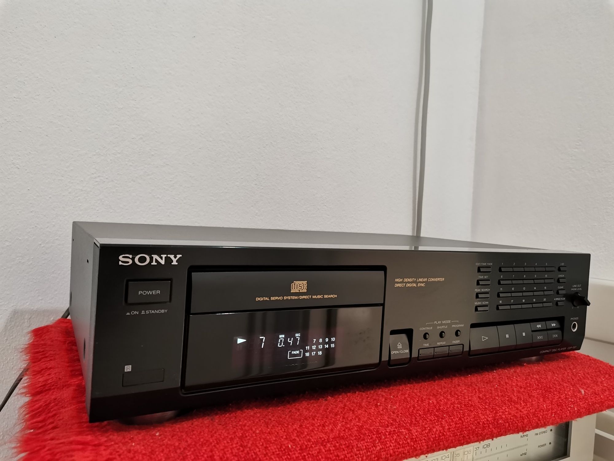 Cd player Sony cdp 597