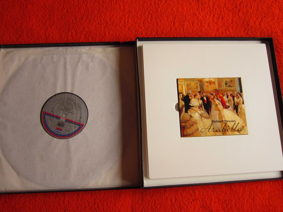 vinil Strauss Arabella -Kiri Te Kanawa,J.Tate,Covent Garden Londra1986