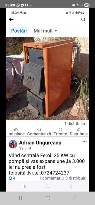 Centrală pe lemne și cărbunibuni î