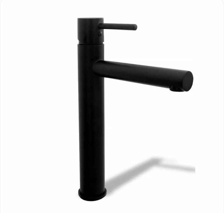 Baterie pentru lavoar pe blat Rea Tess negru mat-Noua