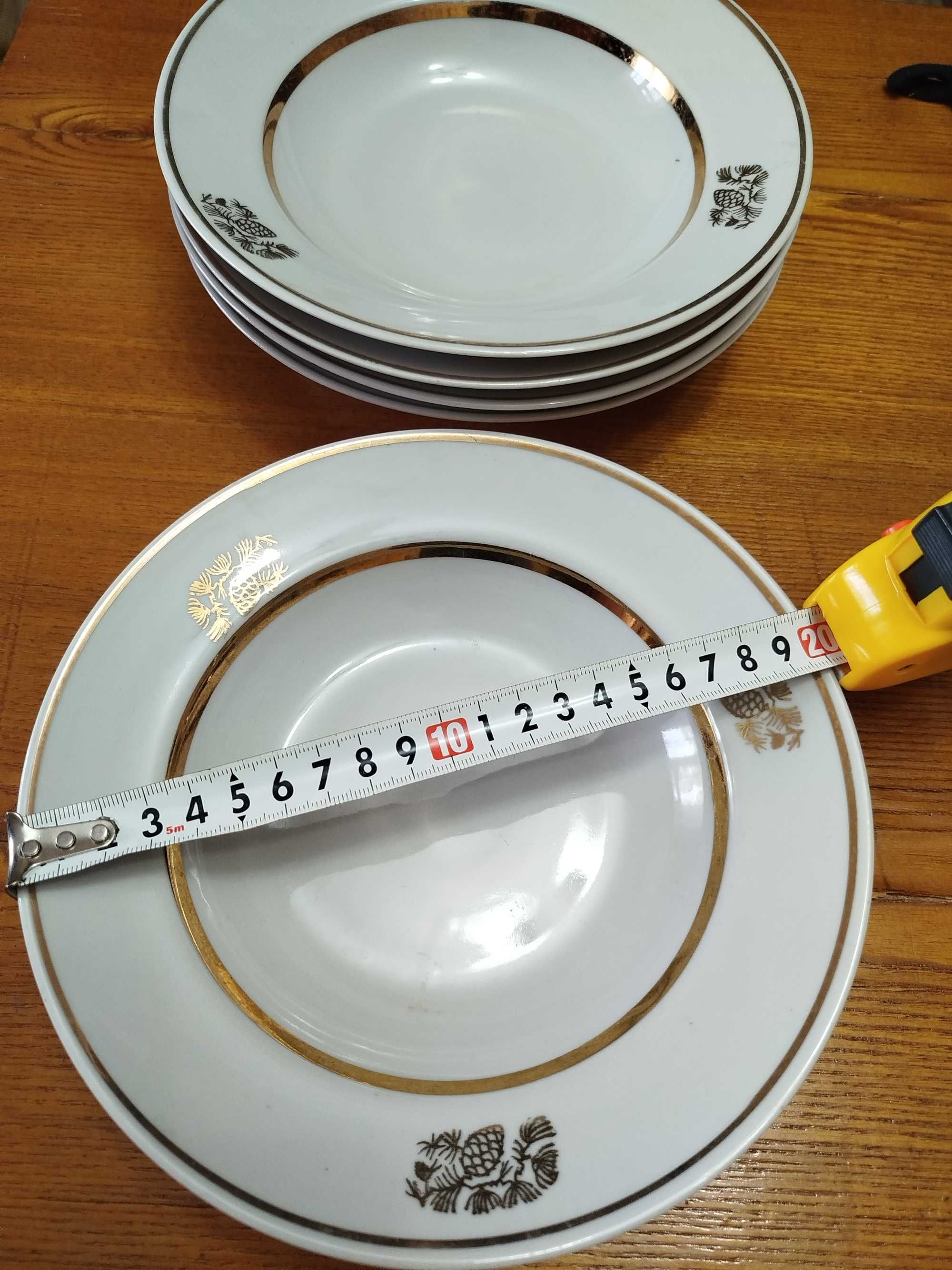 Тарелки глубокие, 20 см. 5 штук
