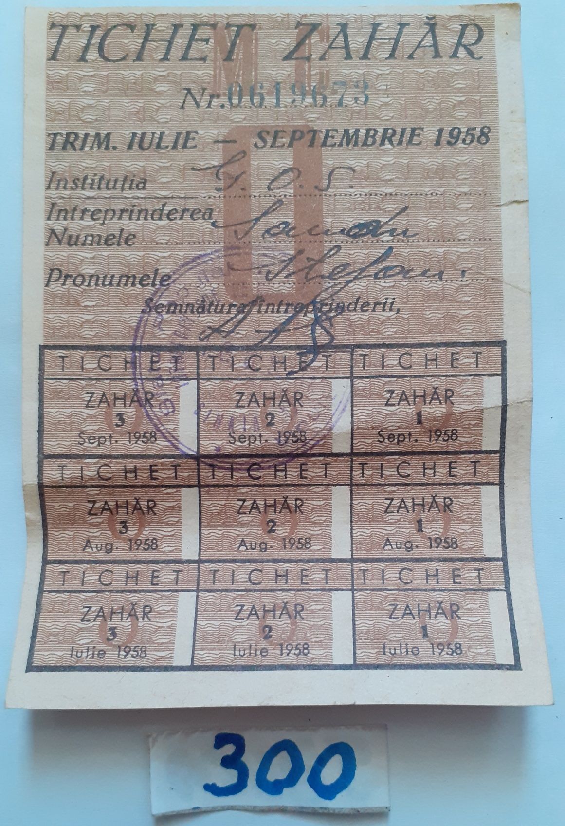 Tichete de colecție nu trimit în țară predare personal prefer în centr