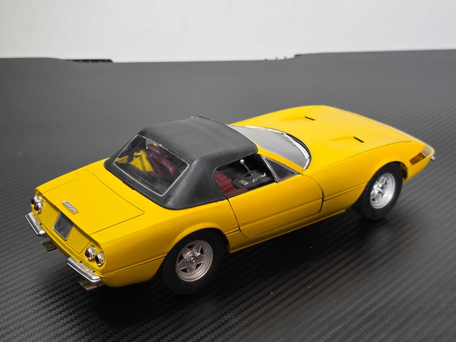 Macheta Auto 1/18 Solido Ferrari 365 GTS Cabrio Galben