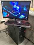 Calculator gaming i7 8gb video nvidia 2gb hdd 1tb+monitor LG 24"