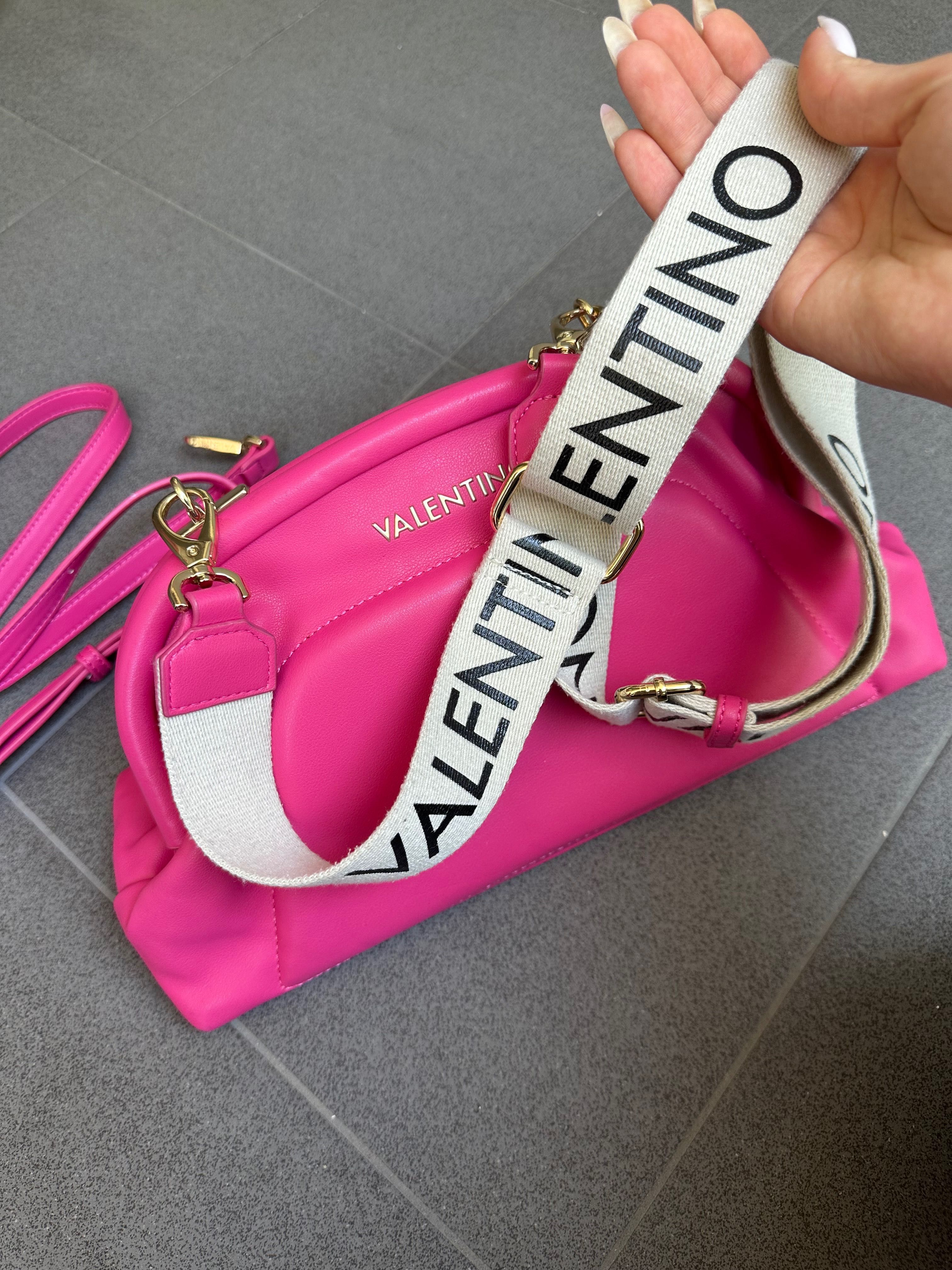 Розова чанта Valentino, Furla, Pinko