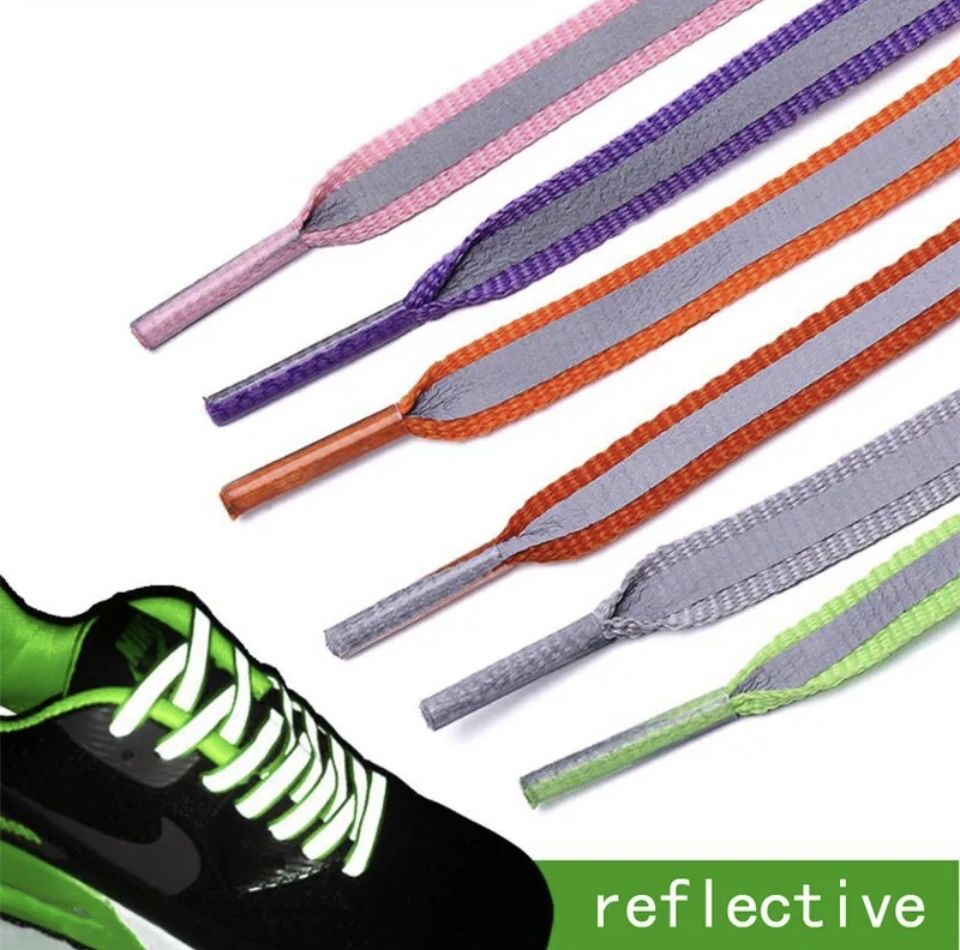 Светлоотразителни връзки за обувки/маратонки