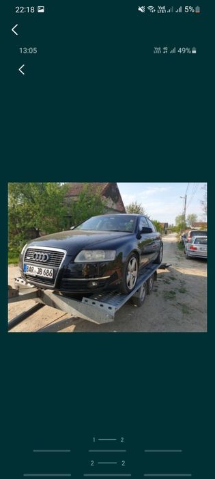 Dezmembrez audi a6 4f c6 motor 2.4 benzina