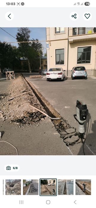 Kanalizatsiya qazish ishlarin qilamiz