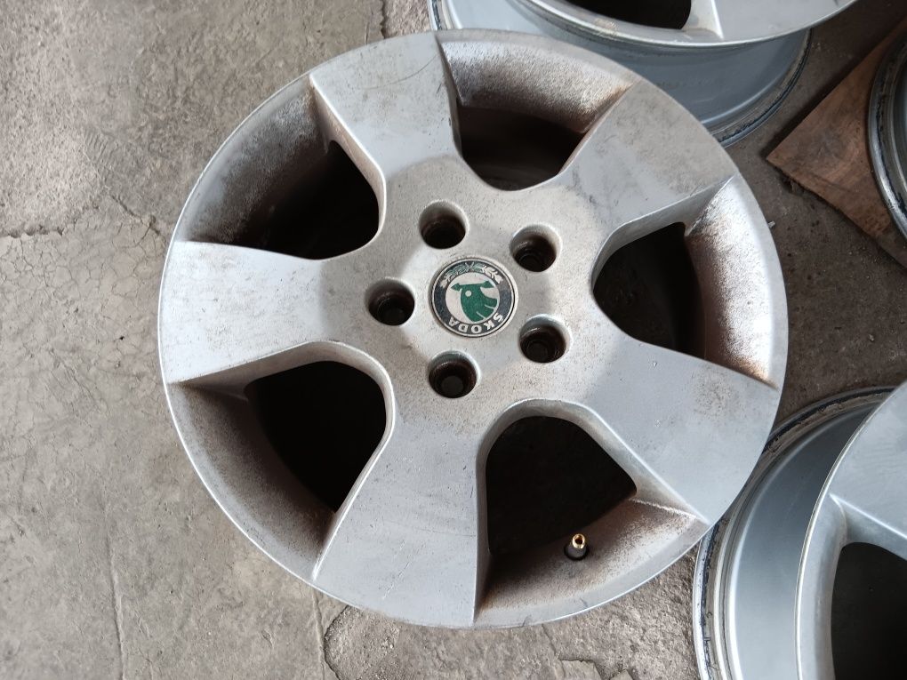 5x112 15 Skoda шкода алуминиеви джанти