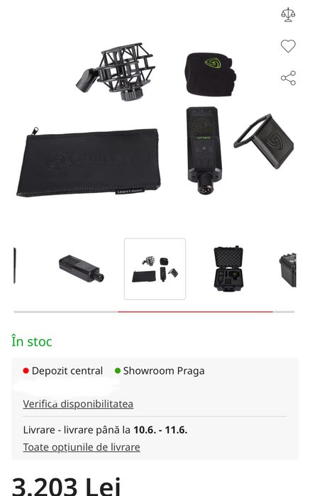 Lewitt LCT 540s microfon profesional pentru studio ultra silent