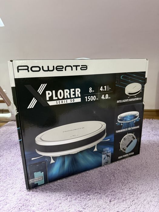 Прахосмукачка робот Rowenta Xplorer Serie 50 в гаранция