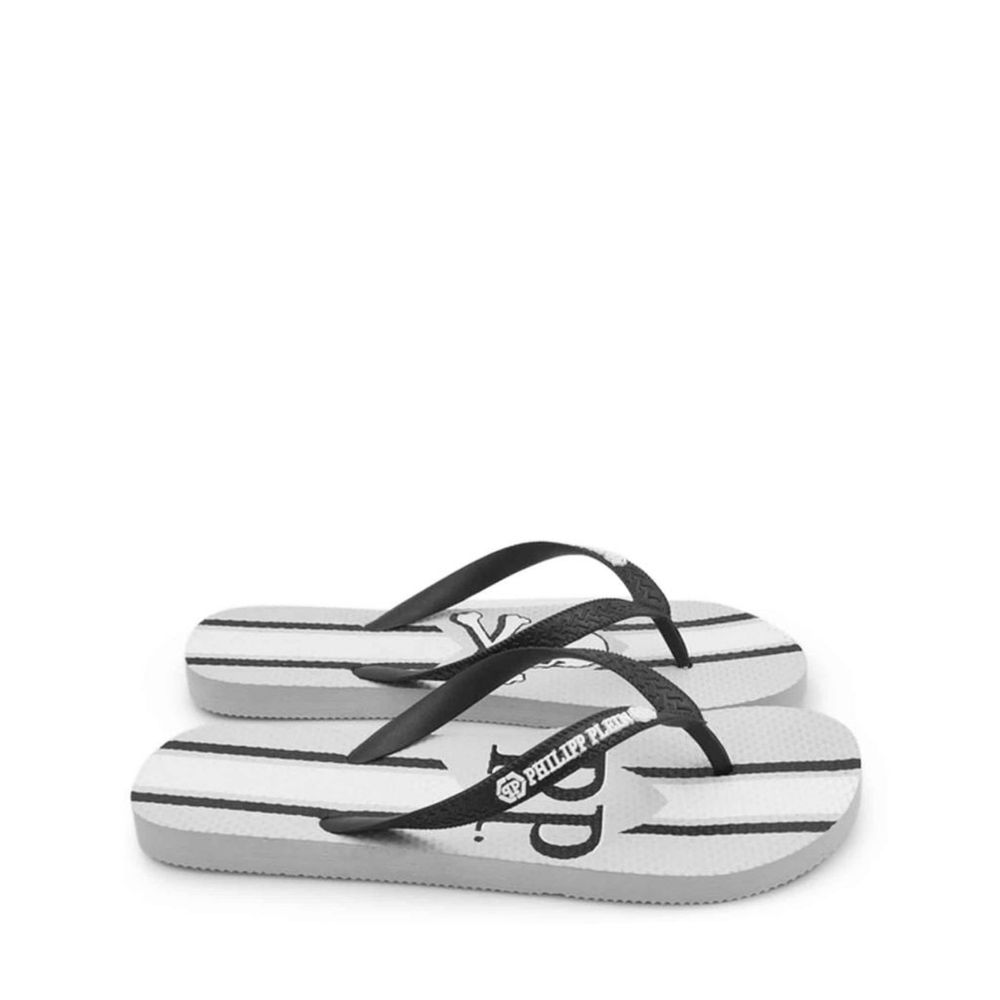 Оригинални мъжки джапанки Philipp Plein BRD 90394 GREY