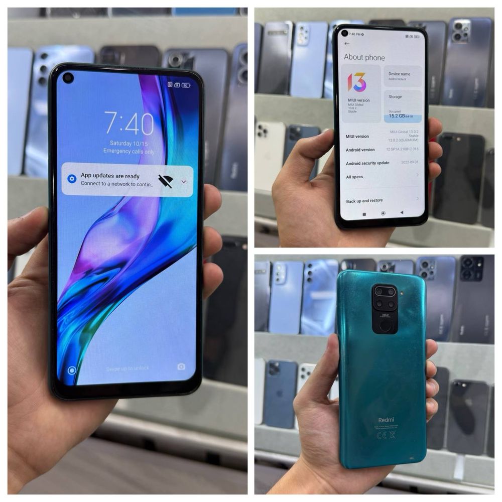 Redmi note 9  4/64gb ideal