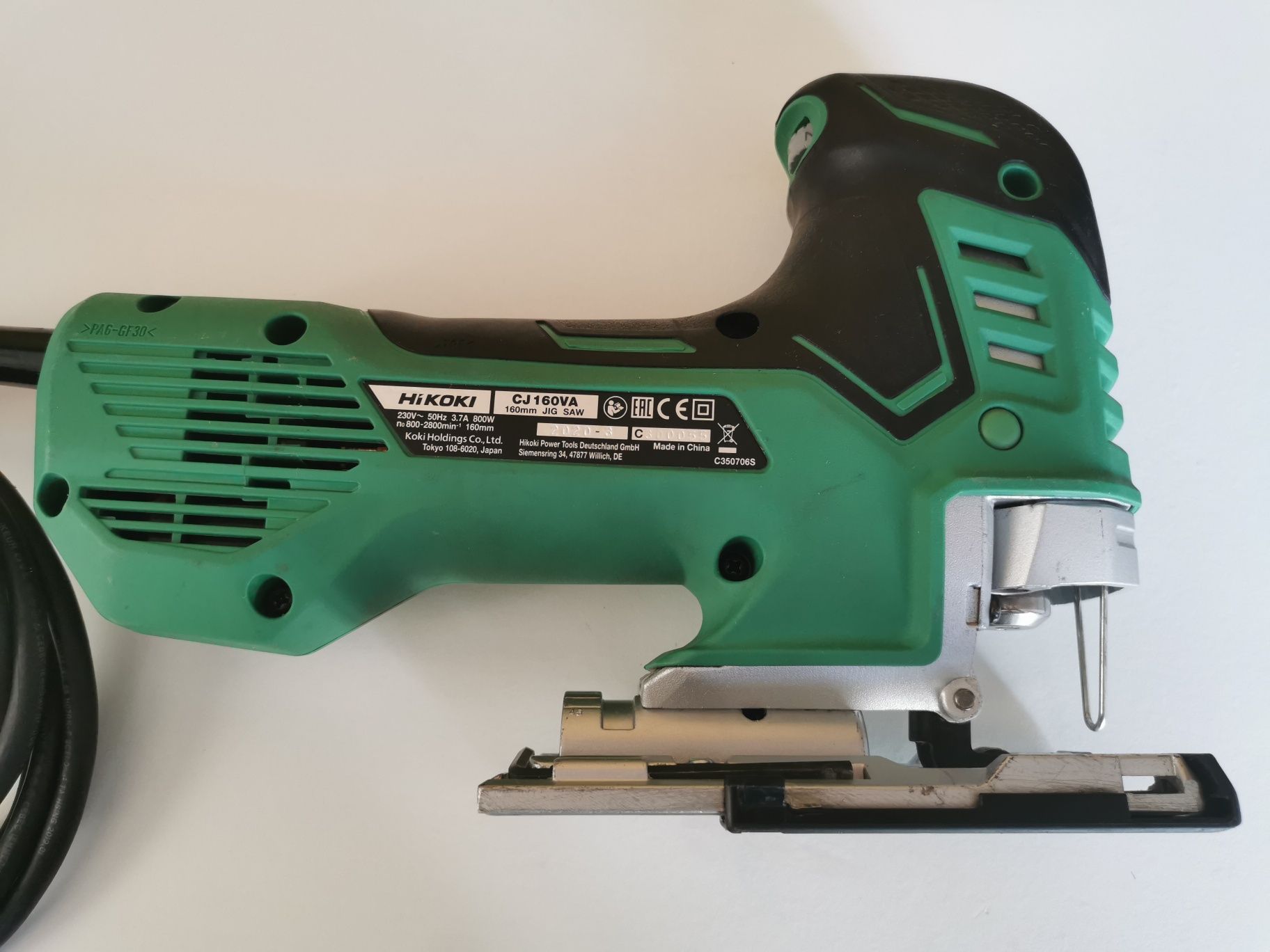 Fierăstrău pendular/șoricel Hikoki CJ160VA, 800W