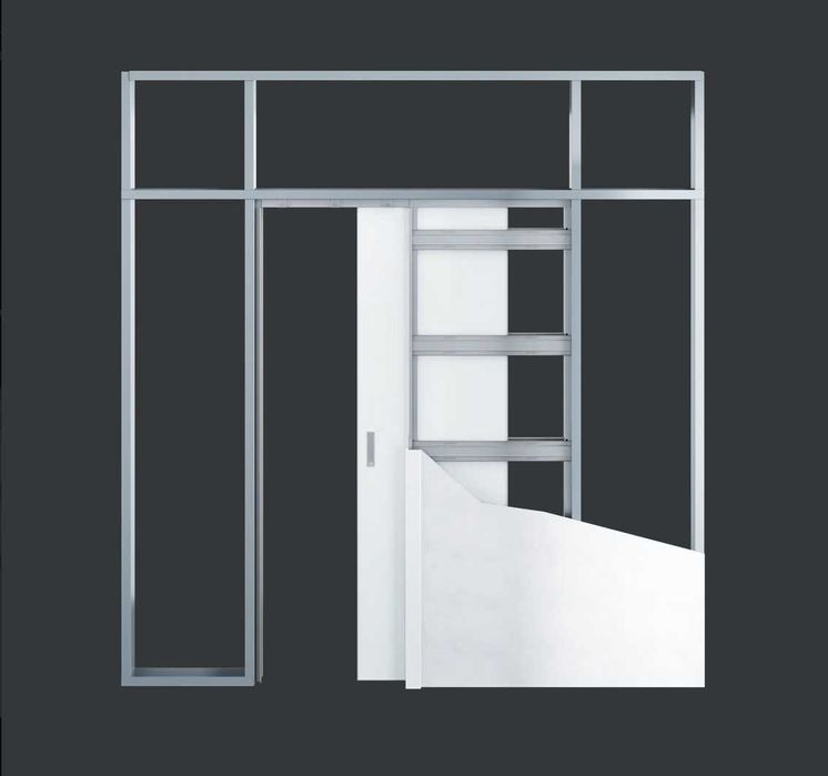 Строителна касета за плъзгаща се еднокрила врата PROFIKIT