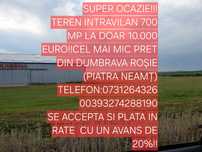 OCAZIE!!10000 euro!Vand Terenuri in RATE doar cu Buletinul!!!