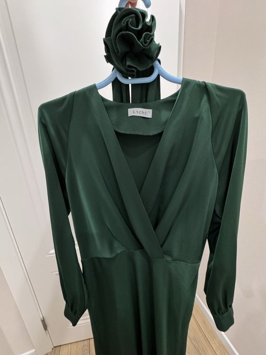 Изумрудное платье Lichi