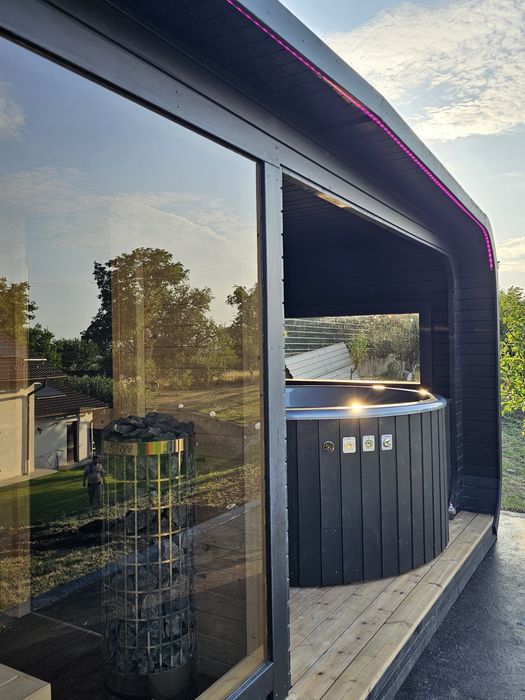 Pachet Sauna si Jacuzzi 2 in 1 Original