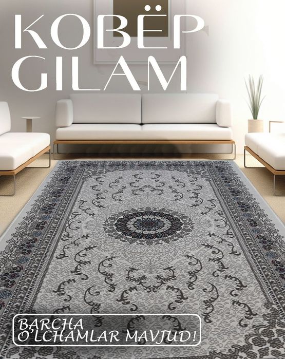 65000 ming sumdan kvdarti Gilamlarmiz Akril 100%