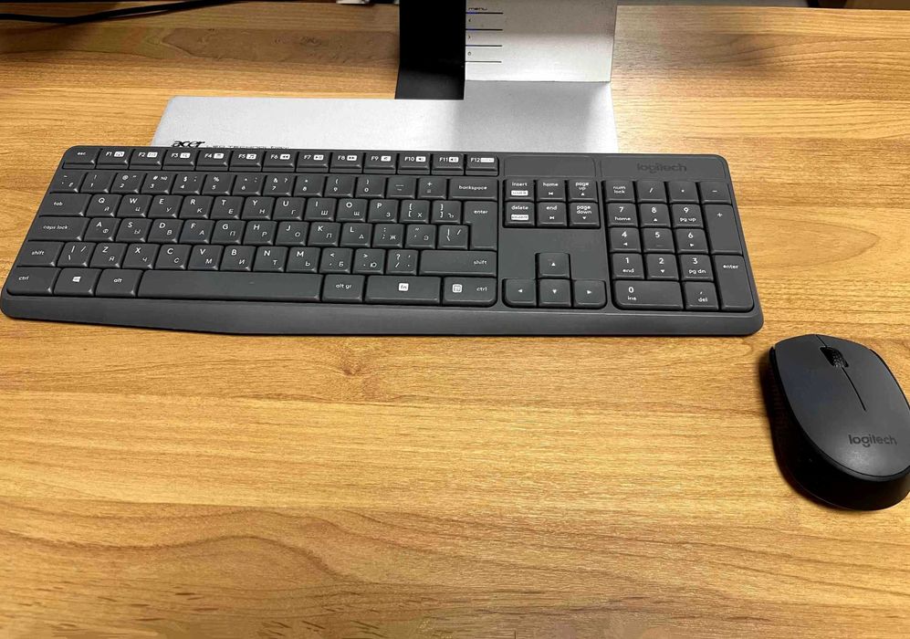 Фирменный водостойкий беспроводной комплект Logitech MK235 COMBO