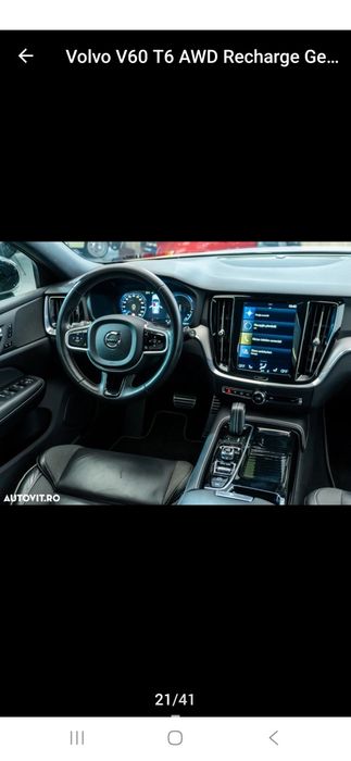 Volvo V60 benzina plug in hibrid R design