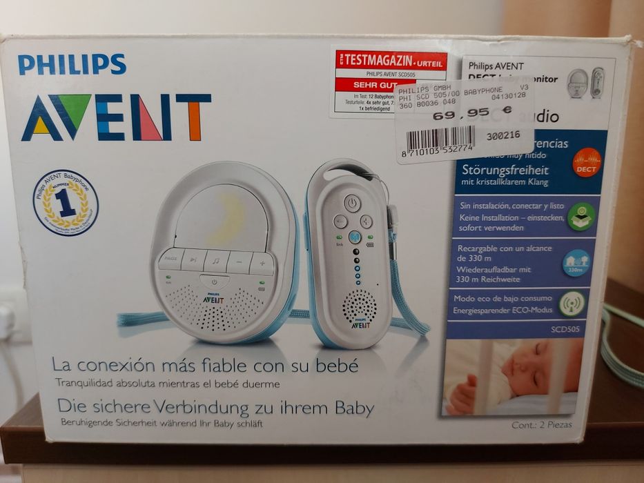 Walkie Talkie Avent bebe interfon