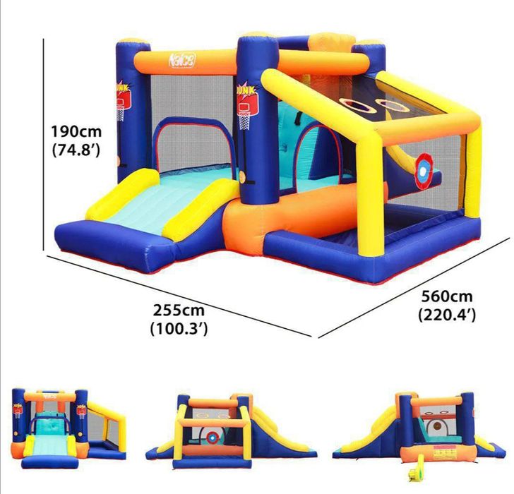 Надувной детский батут