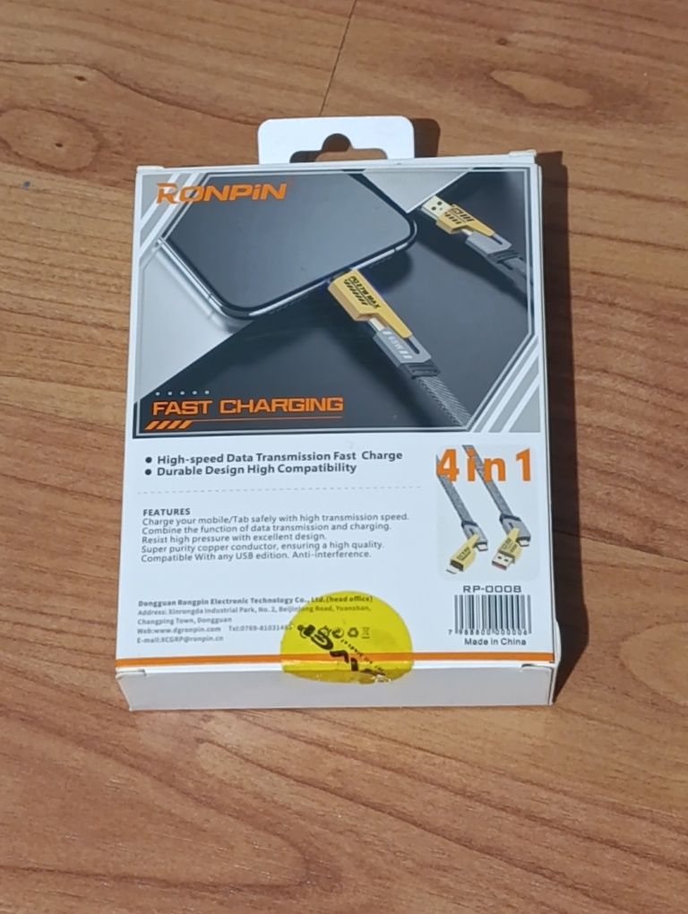 Продам Провод type-c на type-c и USB и iPhone разъём
