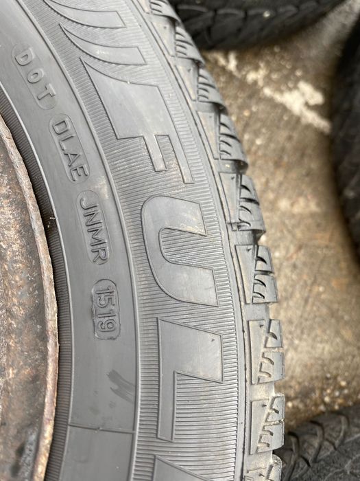 Jante tabla 5x112 vw golf skoda seat audi cu anvelope iarna 195 65 15