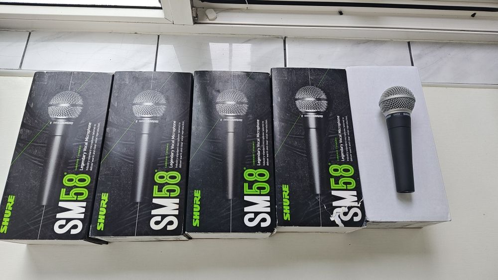 Microfoane Shure SM 58 LCE!