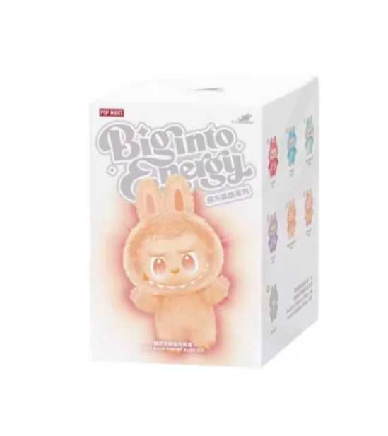 Сиво-черен Labubu Big Into Energy, 17 cm , скрит модел