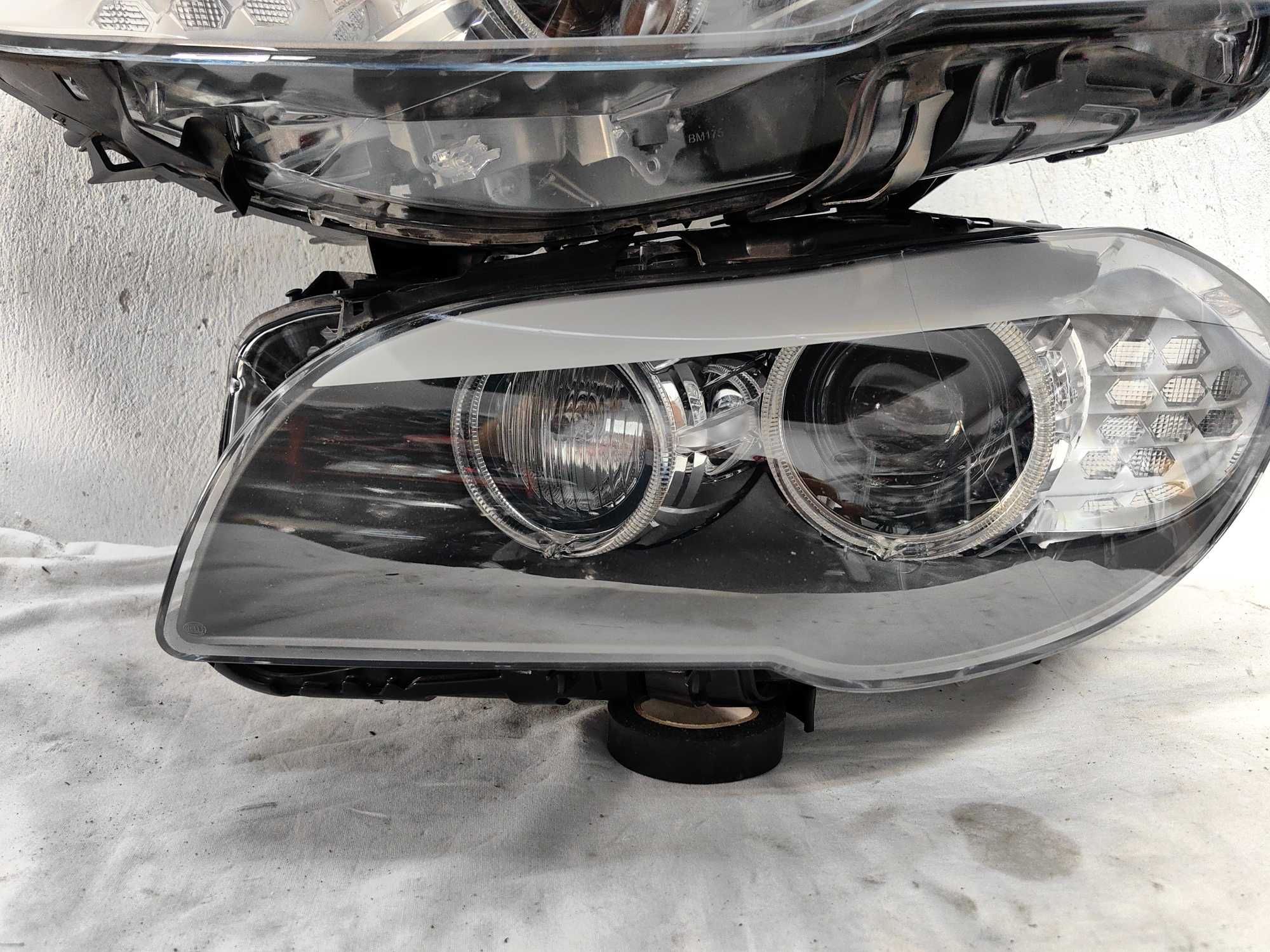 Оригинални  фарове  БМВ Ф10  BMW F10 Bixenon Led  Adaptive