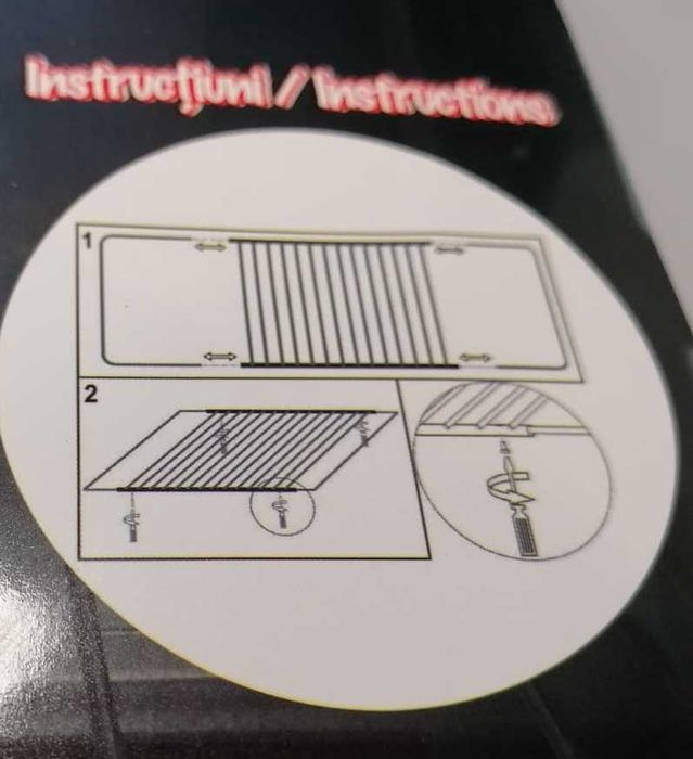 Gratar universal pentru cuptor, aragaz , extensibil , 32 x 35/56 / C74