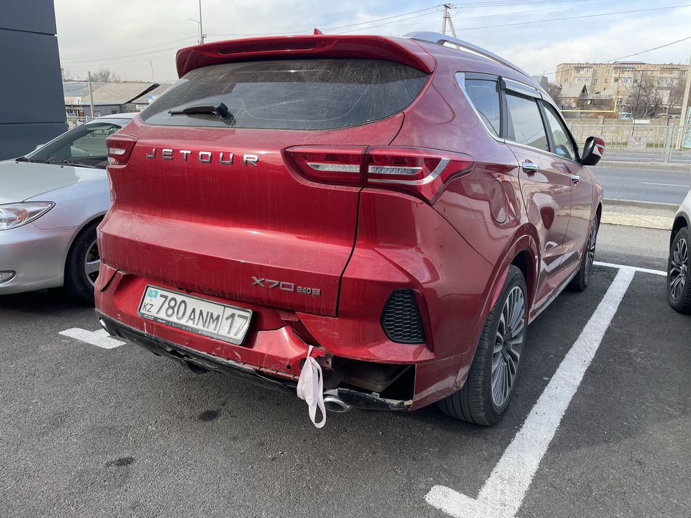 Задний Бампер Jetour x70 Жетур х70