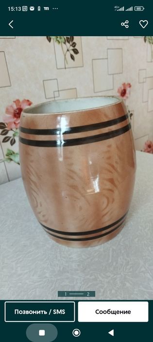 Продам ёмкость керамическую . Удобна для хранения сыпучих продуктов