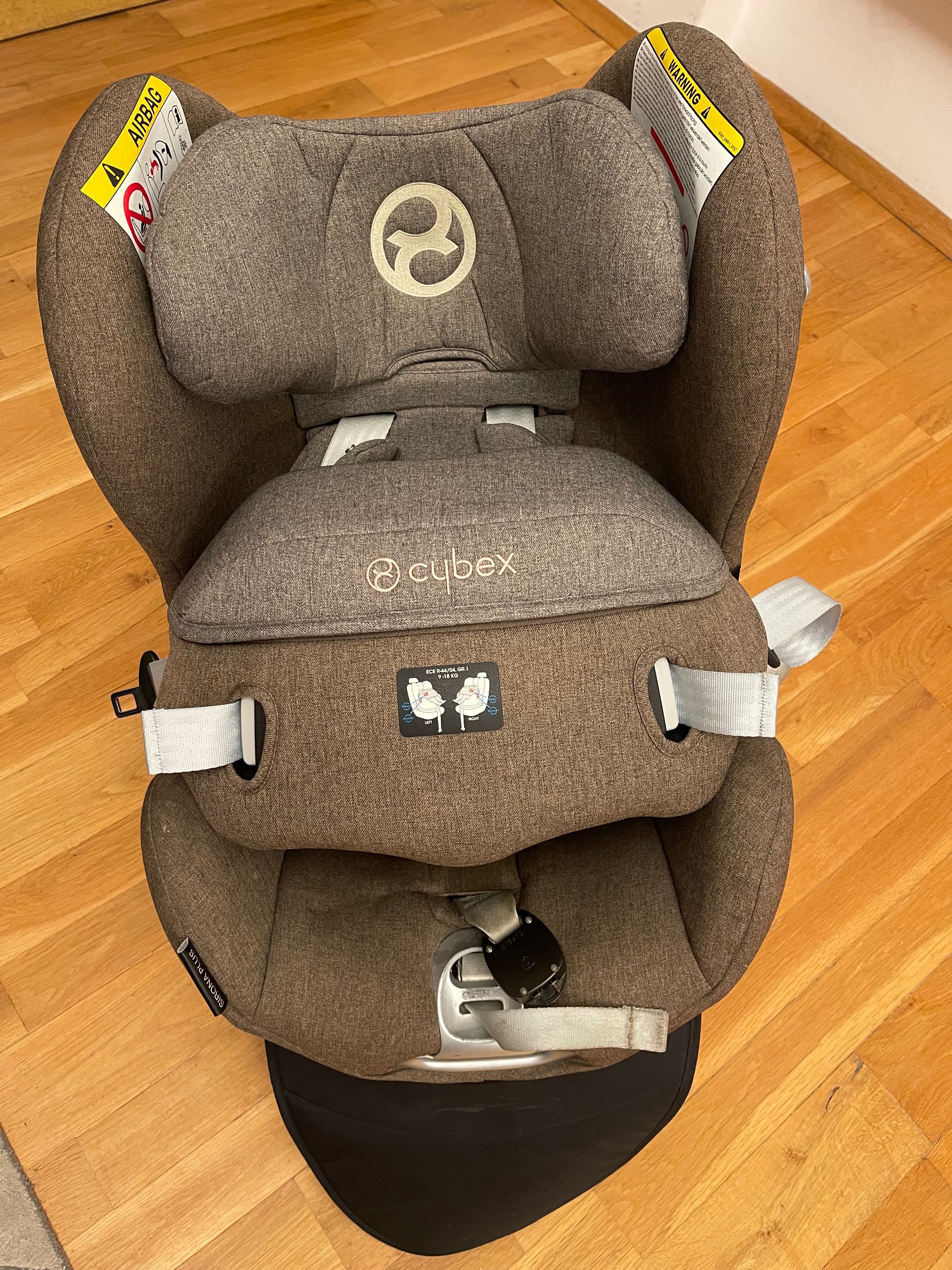 Cybex Sirona plus cashmere beige въртящ се стол за кола