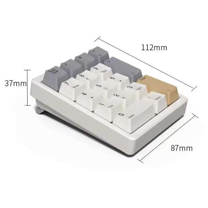 Keypad numeric mecanic tactil MagicForce MF-17
