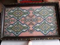 Goblen model popular inramat, punct mic, 20x32 cm