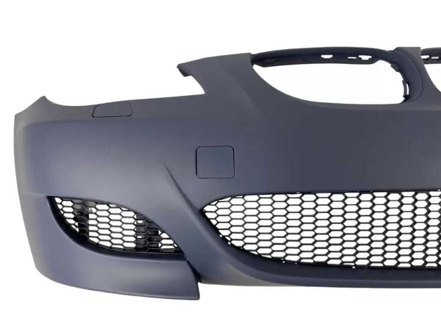 Предна M5 стил броня за BMW E60 / E61 2003г-2010г черна без халогени