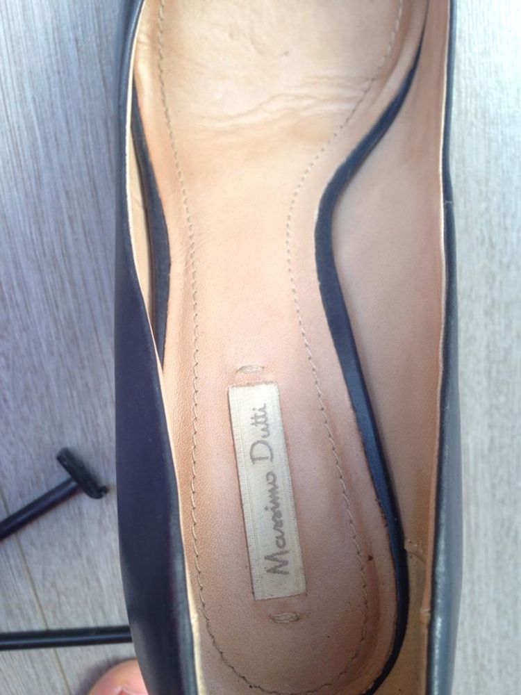 Срочно! Туфли Massimo Dutti, 37 р, идеальное состояние