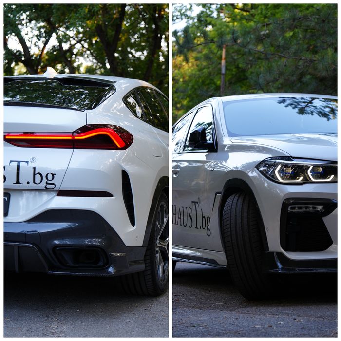 BMW X6 G06 M 30d Hybrid Laser Carbon SoftClose Active Sound Carbon