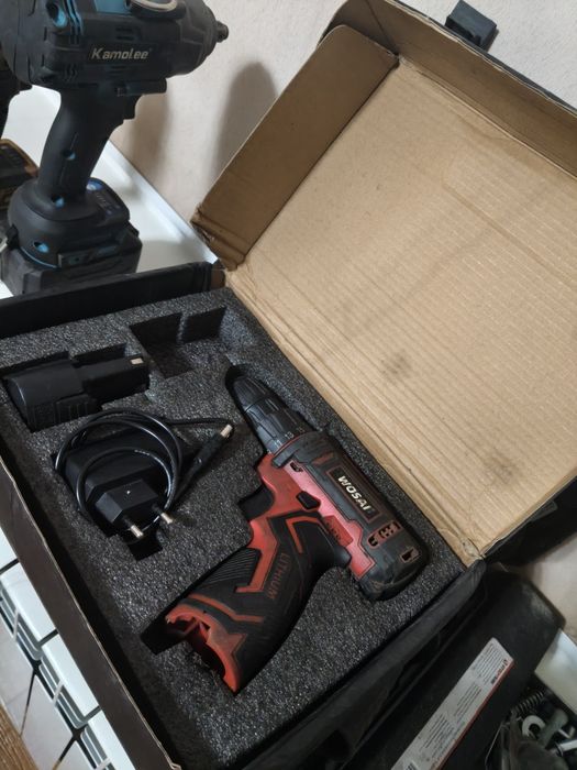 Шуруповёрт двухскоростной WOSAI  12v