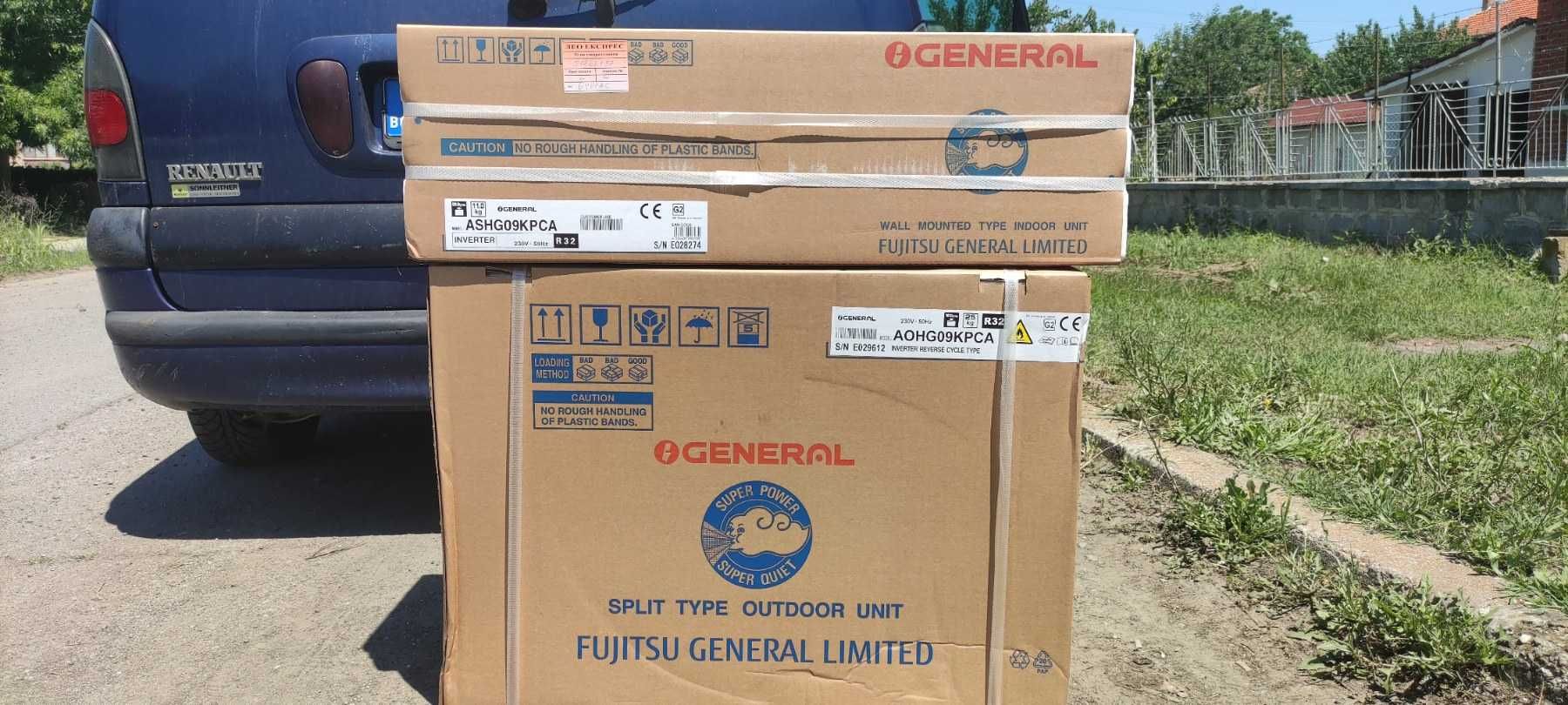 Fujitsu General ASHG07KMCE/AOHG07KMCC, 7000 BTU, Клас A++ с монтаж