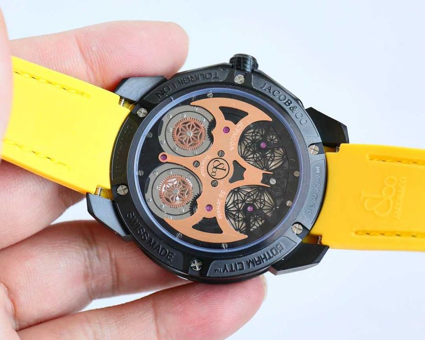 Jacob & Co. Gotham City Black DLC Titanium с автоматичен механизъм