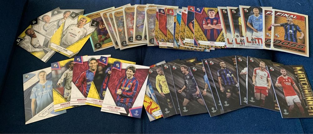 Продавам карти Topps Superstars Меси Халанд Мбапе
