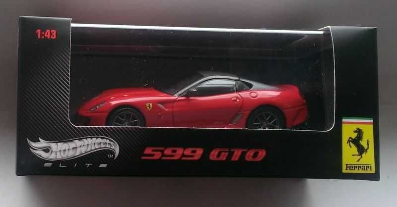 Macheta 599 GTO 2011 - Hot Wheels Elite 1/43