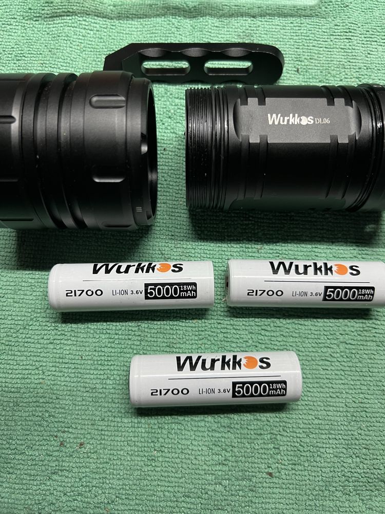 Фенер за гмуркане Wurkkos DL06 Max 15000 лумена,