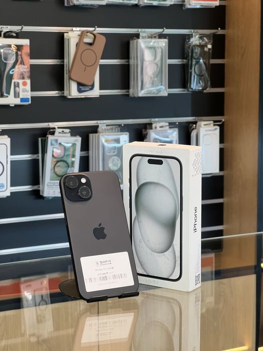 Iphone 15 black 128GB > sapa