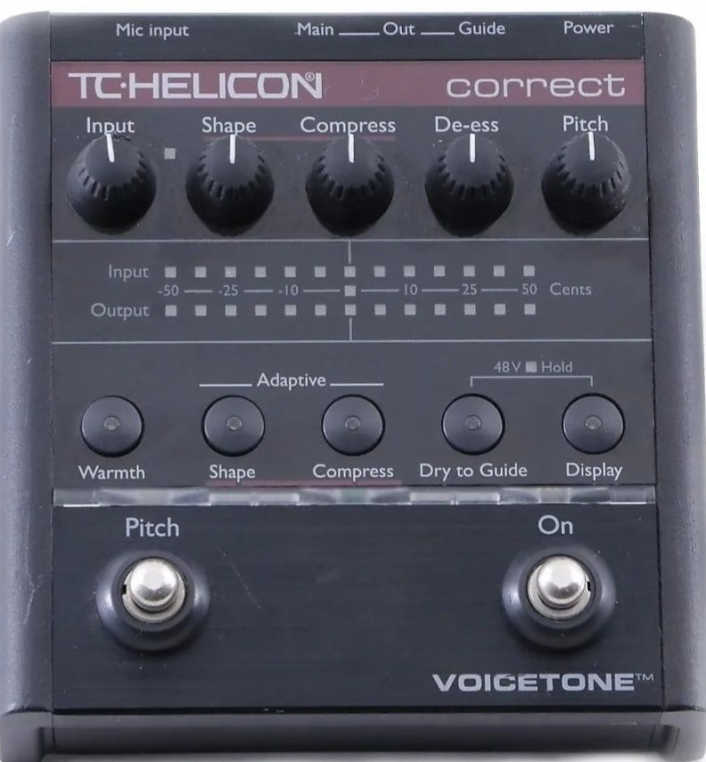 Procesor Voce Tc-helicon Correct VoiceTone