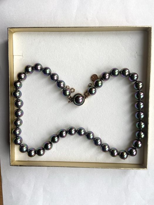 Coiier de perle original designer Majorica Pearls